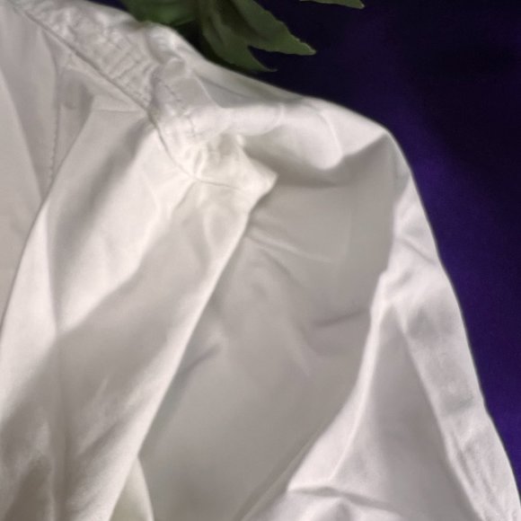 📌Kenneth Cole Reaction White Casual Poll On Pants - Roll Up Leg - Pockets - Picture 14 of 16